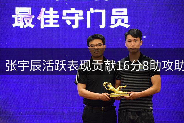 张宇辰活跃表现贡献16分8助攻助阵U18男篮